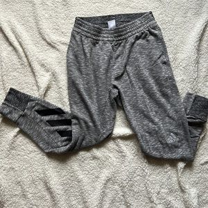 Adidas Cotton Jogger Grey Heather Large